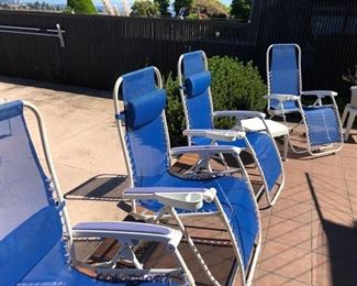 Reclining Patio Lounge Chairs 