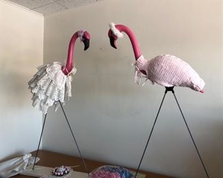 Decorative Flamingos 