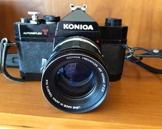 Konica AutoReflex T Camera 
