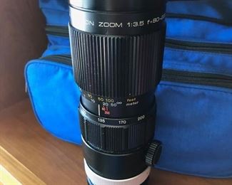 Konica AutoReflex T Camera Zoom 