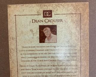 Dean Crouser Framed Art 