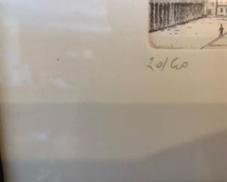 Limited & Signed Framed Print 