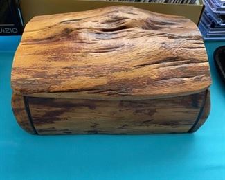 Handmade wooden novelty box