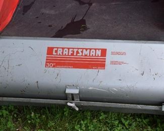 Craftsman Lawn Sweeper