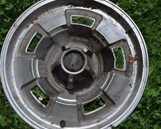 Vintage Plymouth Hubcaps