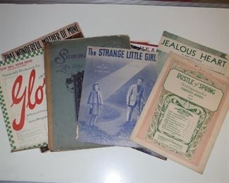 Vintage Sheet Music