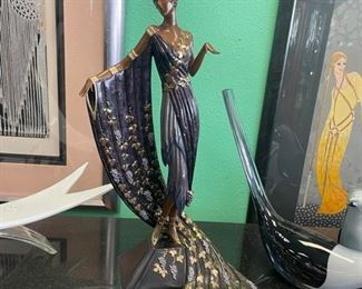 Original Erte Bronze