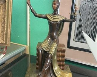 Original Erte Bronze