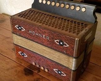 Vintage Hohner accordian
