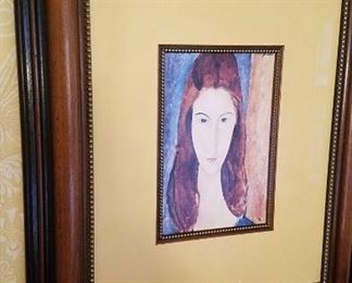 framed portrait