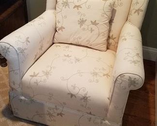 Fully Upholstered armchair