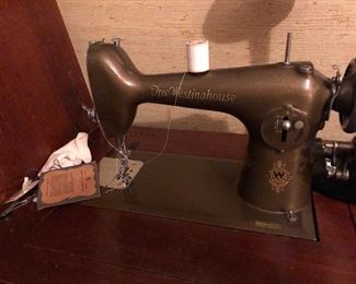 Free Westinghouse sewing machine and cabinet