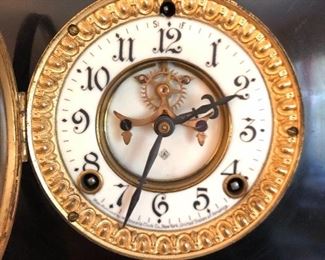 Ansonia mantel clock Pat 1881