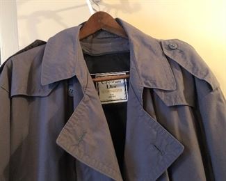 Christian Dior men’s trench coat