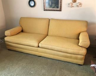 vintage mod sofa with original fabric
