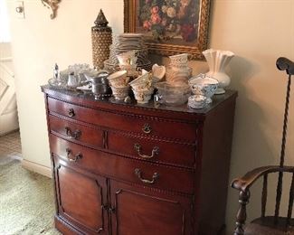 vintage 1960s Morganton Mahogany sideboard