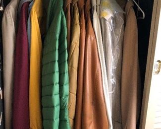 vintage / retro men's coats