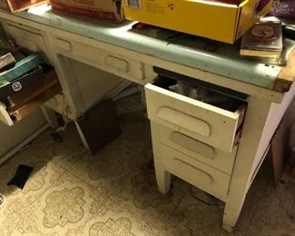 basement desk / work bench