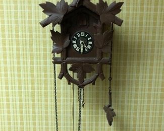another vintage cuckoo clock