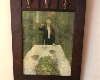 vintage Auld Lang Syne wall art