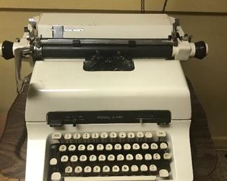 vintage typewriter