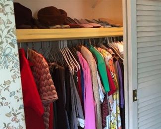 a small bit of vintage clothes