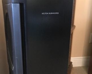 #4a  Panasonic Kelton Subwoofer & together with 4 B next photo  $100.00 