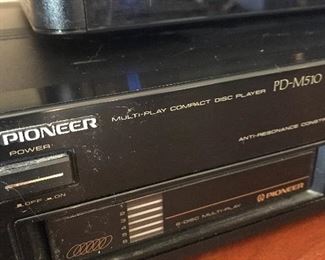 #7 Pioneer multi play CD player pdm510 
$45.00