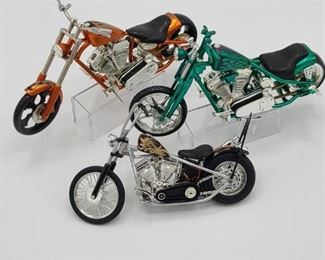 Collection of Miniature Motorcycles