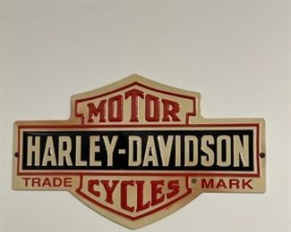 Harley Davidson Motorcycles Sign