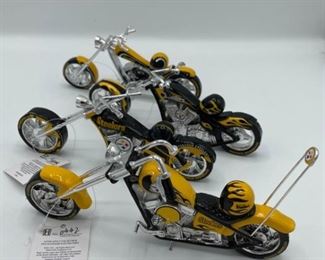 Pittsburg Steelers Motorcycle Model Collection