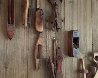 Antique Shoe Tools Skates and More