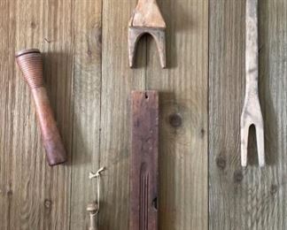 Antique Wooden Tools