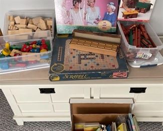 Childrens Vintage and New Toys Games