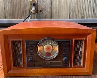 Crosley Deck O Matic Repro Radio Record DVD