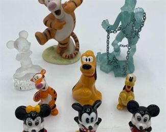 Disney Mickey Mouse Miniature Porcelain Characters