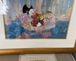 Disney Scrooge McDuck Xerographic Limited Edition
