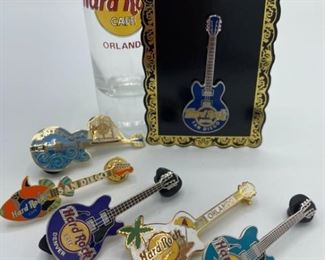 Hard Rock Cafe Guitar Pins