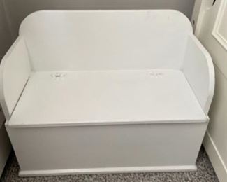 Small Childs Wood Toy Box