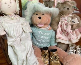 Vintage Eden Doll and Barrington Bear