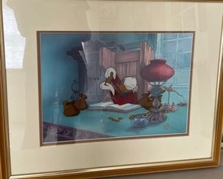 Walt Disney Scrooge Xerographic print
