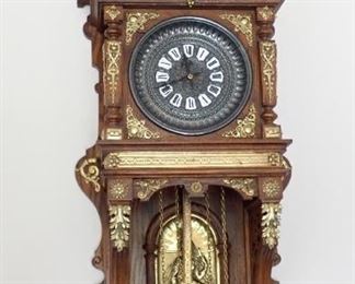 LARGE WALL CLOCK, THERE ARE 2 OF THESE CLOCKS