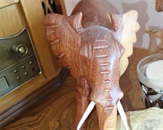 CARVED ELEPHANT