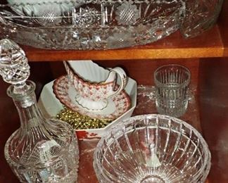 ASSORTED GLASSWARE