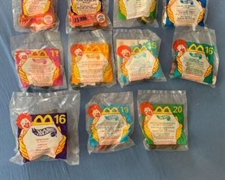 Hot Wheels No. 3, 4, 7, 8, 11, 12, 15, 16x2, 19, 20