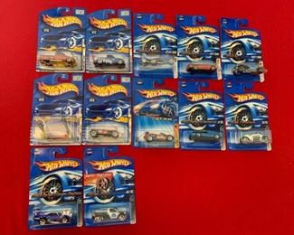 Hot Wheels No. 15, 17, 20, 21, 32, 45, 49, 61x2, 63, 64, 65