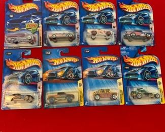 Hot Wheels No. 107, 123, 124, 125, 127, 153, 155, 156