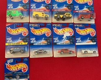 Hot Wheels No. 424, 425, 426, 427, 533, 545, 547, 563, 913