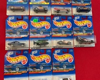 Hot Wheels No. 530, 535, 699, 726, 915, 950, 974, 976, 985, 987, 988