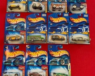 Hot Wheels No. 6, 12, 13, 14, 25, 41, 63, 65, 68, 71, 113